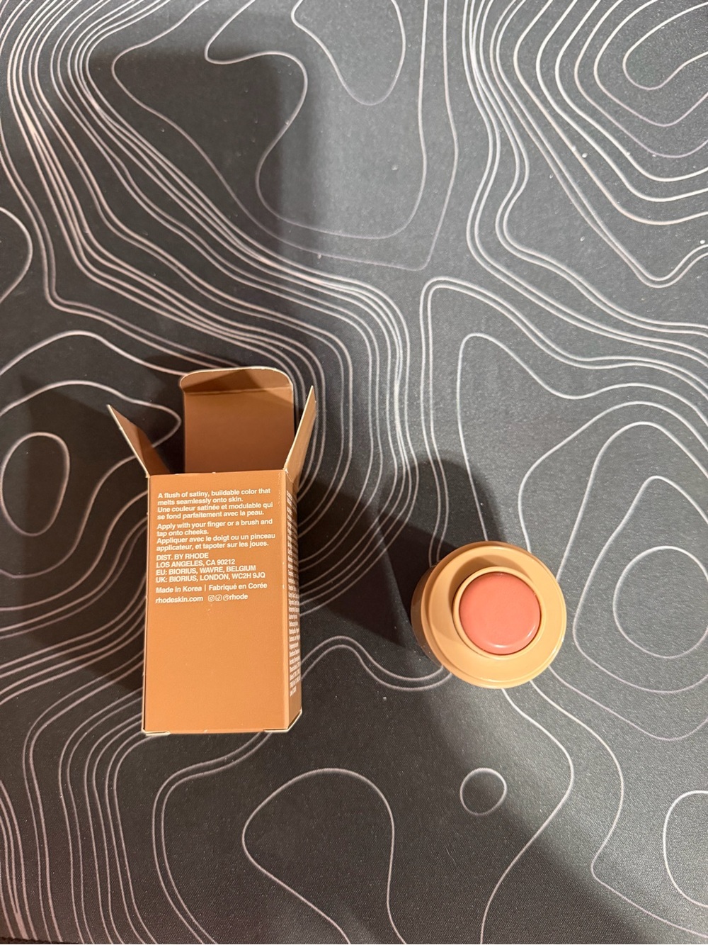 RHODE Pocket Blush in Tan Line - Creamy Pink Cheek Tint - Picture 3 of 4
